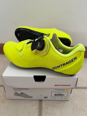 Bontrager Circuit Road Cycling Shoe 5253317 Radioactive Yellow EU41